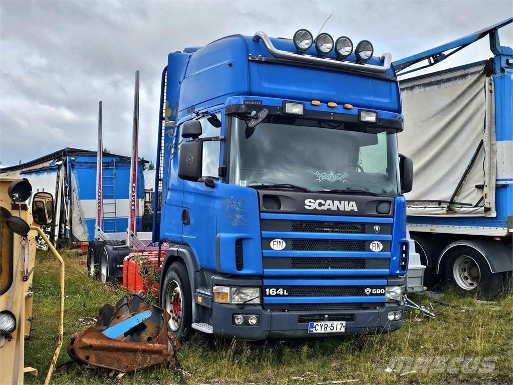 Scania 164L 6x2 Hout-Bakwagens