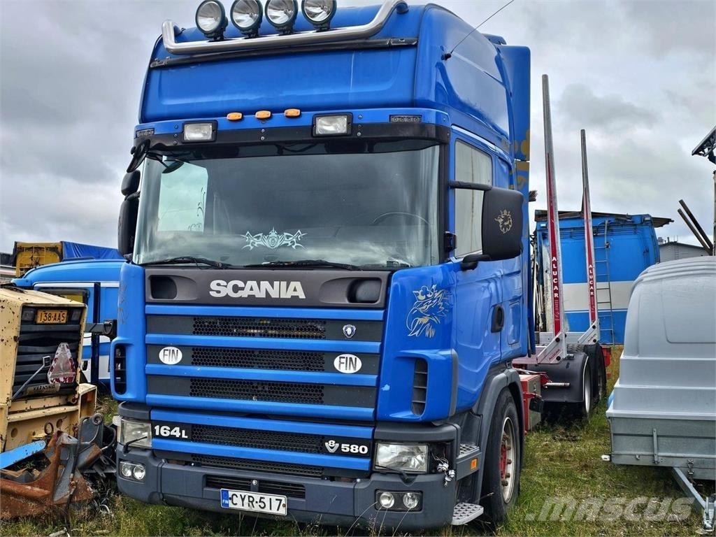 Scania 164L 6x2 Hout-Bakwagens