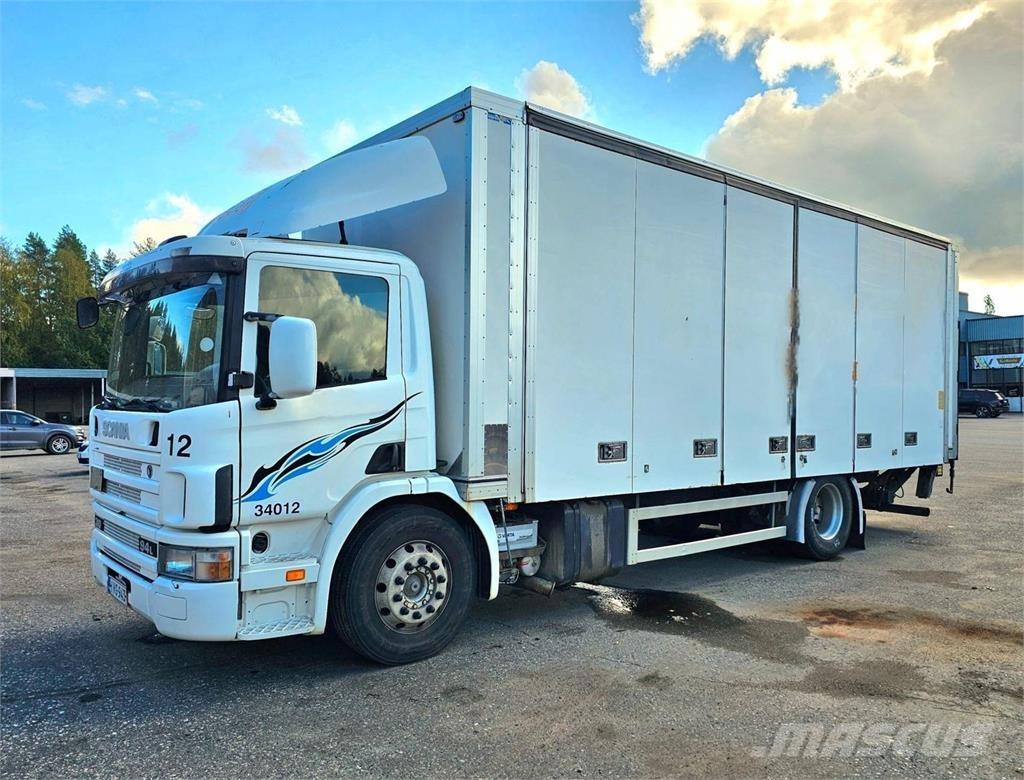 Scania 94L 4X2 Bakwagens met gesloten opbouw