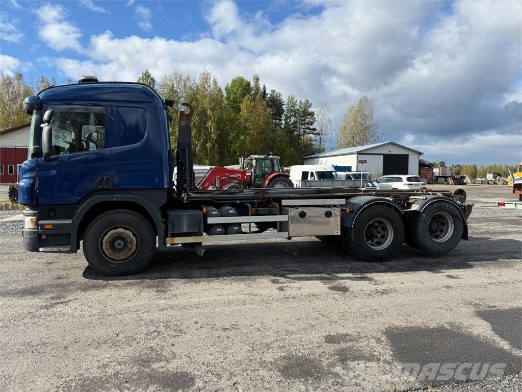 Scania P420 6x2 Vrachtwagen met containersysteem