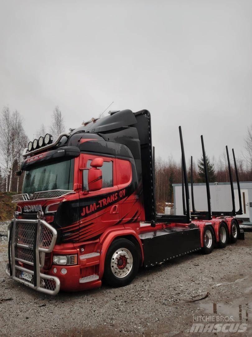 Scania R730 Hout-Bakwagens