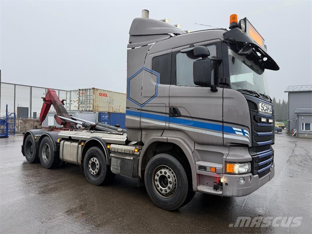 Scania R730 Vrachtwagen met containersysteem