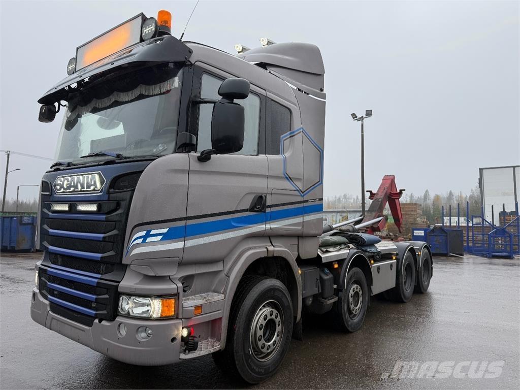 Scania R730 Vrachtwagen met containersysteem