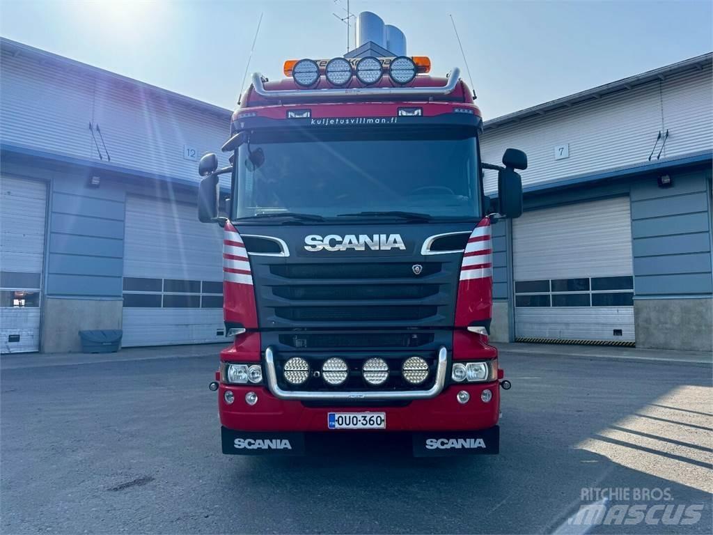Scania R730 8x4 Hout-Bakwagens