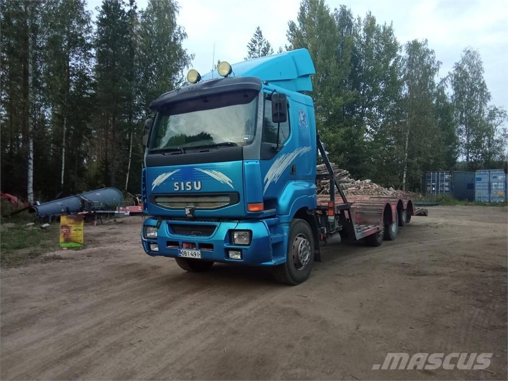 Sisu E12 Vrachtwagens voor bosbouwmachines
