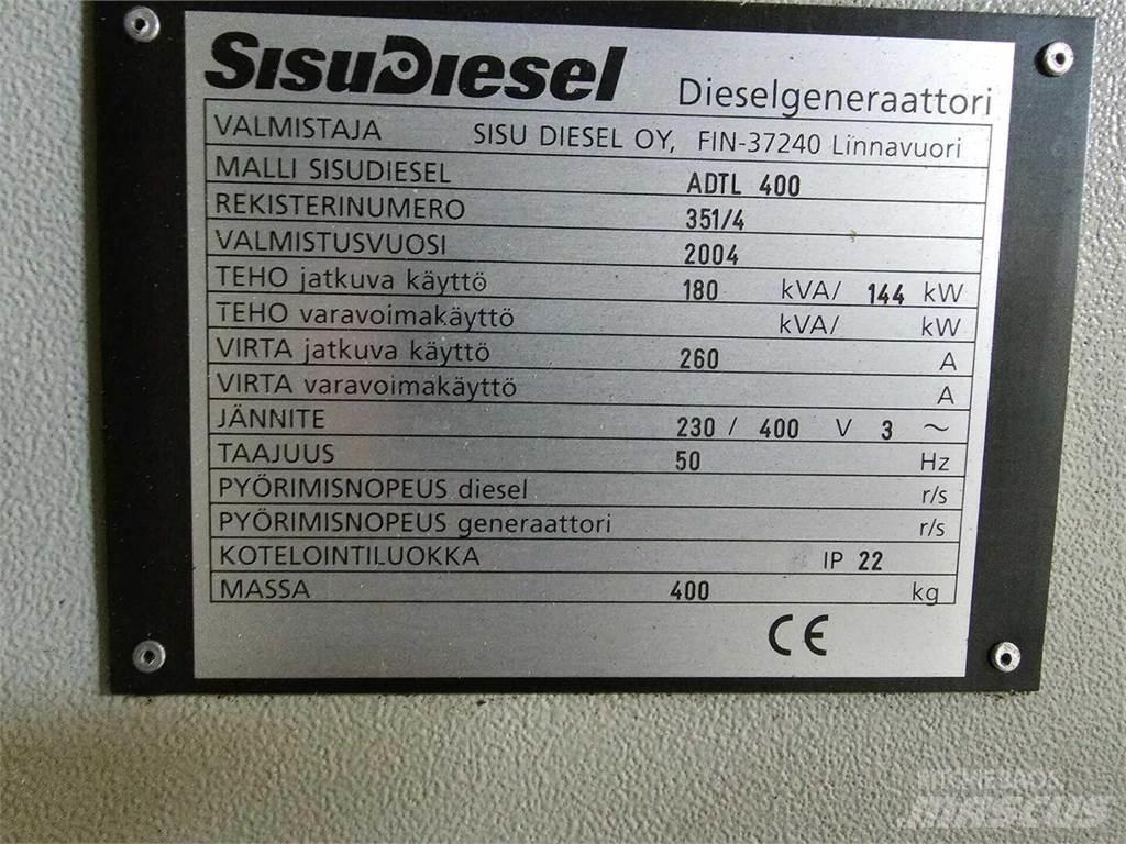  Strömberg 180kVA Overige generatoren