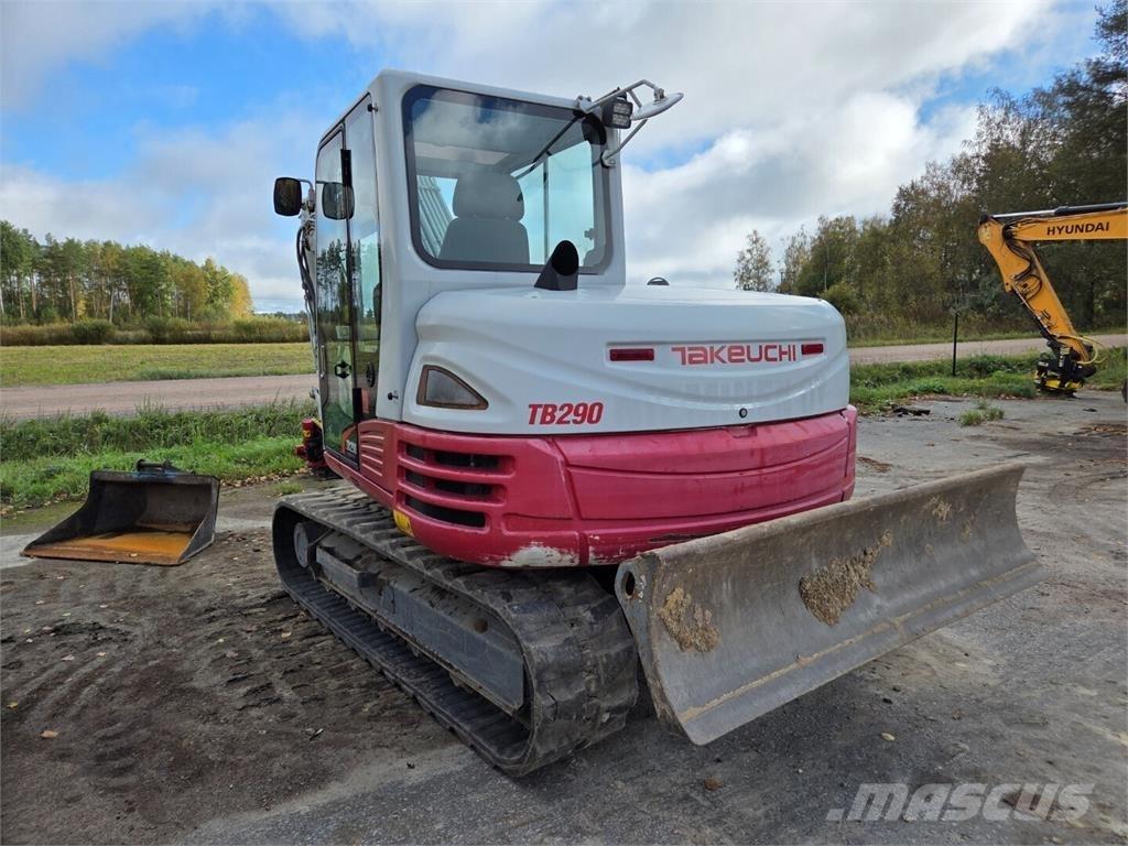 Takeuchi TB290 Midigraafmachines 7t - 12t