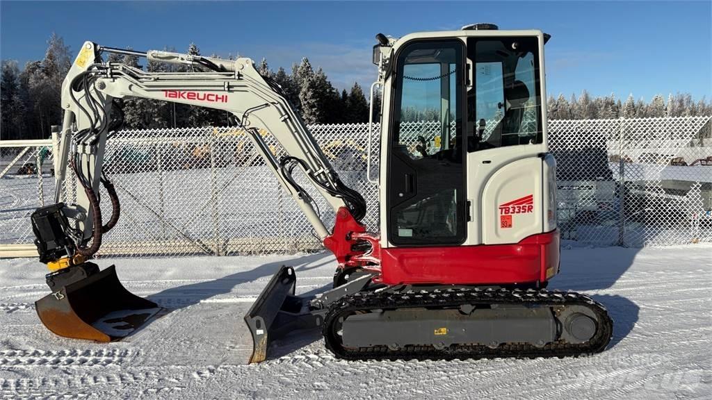 Takeuchi TB335R Minigraafmachines < 7t