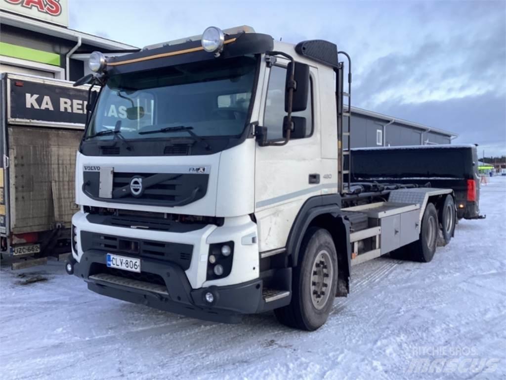 Volvo 460 Vrachtwagen met containersysteem