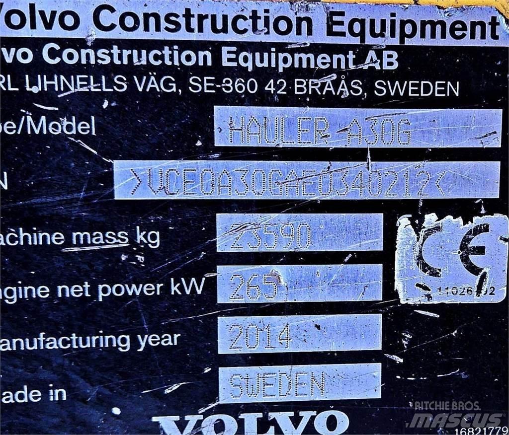 Volvo A30G Knik dumptrucks