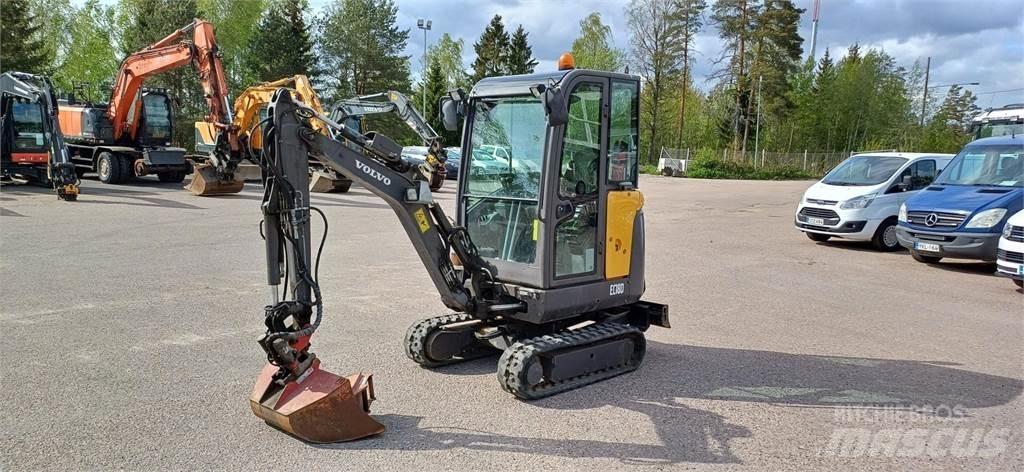 Volvo EC18D Minigraafmachines < 7t