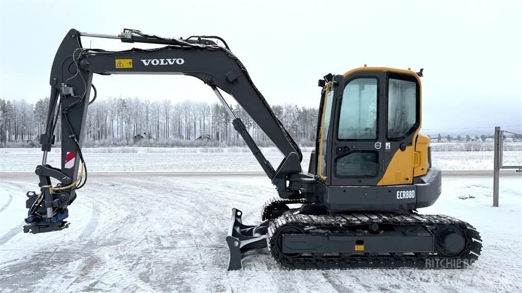 Volvo ECR88D Midigraafmachines 7t - 12t
