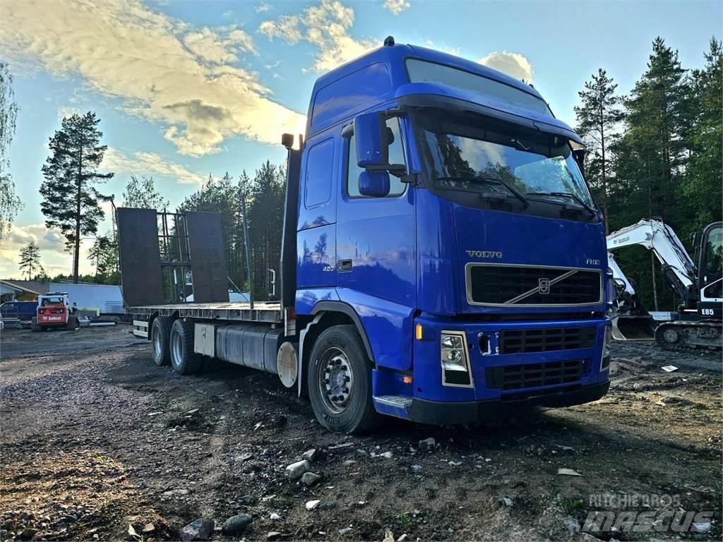Volvo FH12 6x2 Platte bakwagens