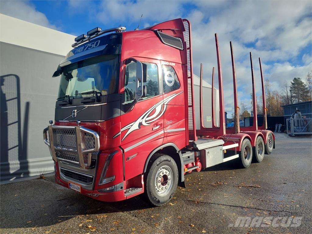 Volvo FH16 750 Hout-Bakwagens