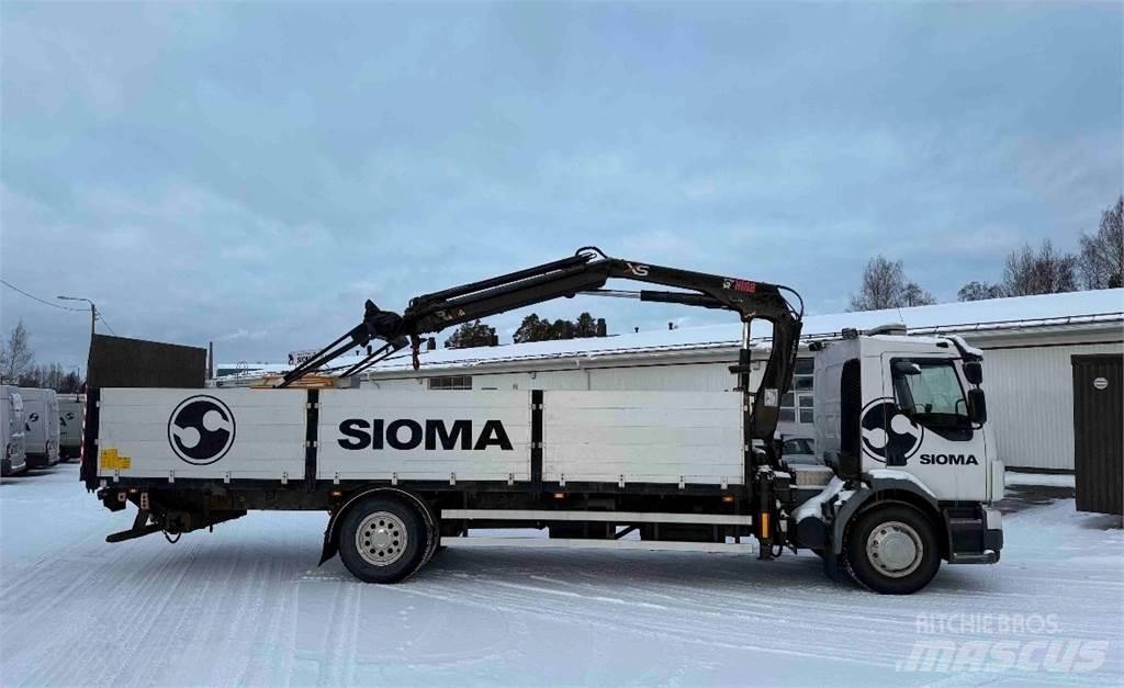 Volvo FL240 Vlakke laadvloer met kraan