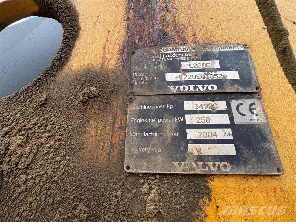 Volvo L 220 E Wielladers
