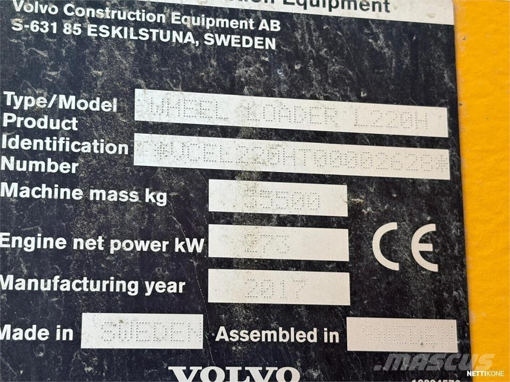 Volvo L 220 H Wielladers