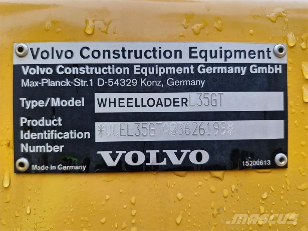 Volvo L 35 GT Wielladers