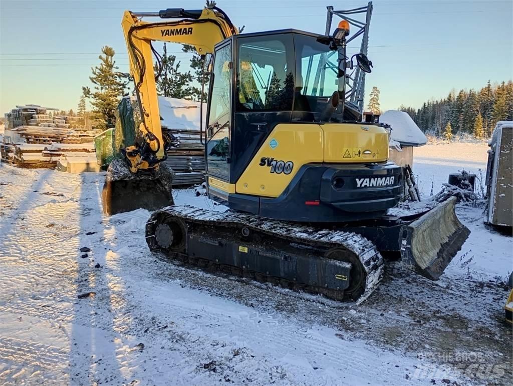 Yanmar SV100 Rupsgraafmachines