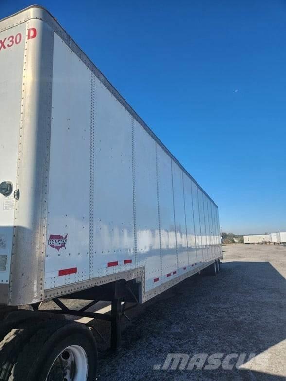 Wabash DROP DECK DRY VAN Gesloten opbouw trailers