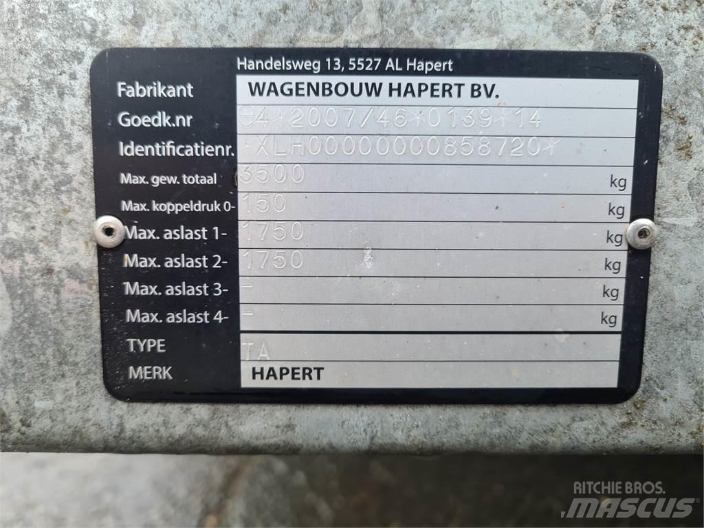 Hapert INDIGO Overige aanhangers
