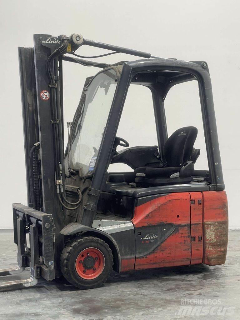 Linde E16C-02-386 Elektrische heftrucks