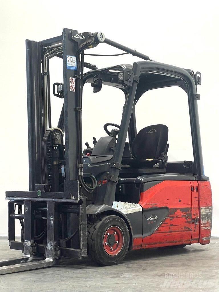 Linde E16L-386-EVO Elektrische heftrucks