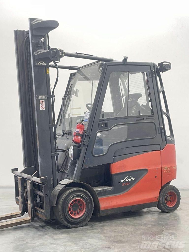 Linde E20-01/600-387 Elektrische heftrucks