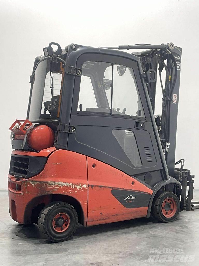 Linde H16T-01-391 LPG heftrucks