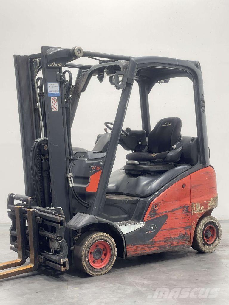 Linde H16T-01-391 LPG heftrucks