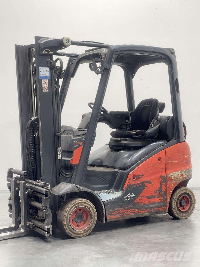 Linde H16T-01-391 LPG heftrucks