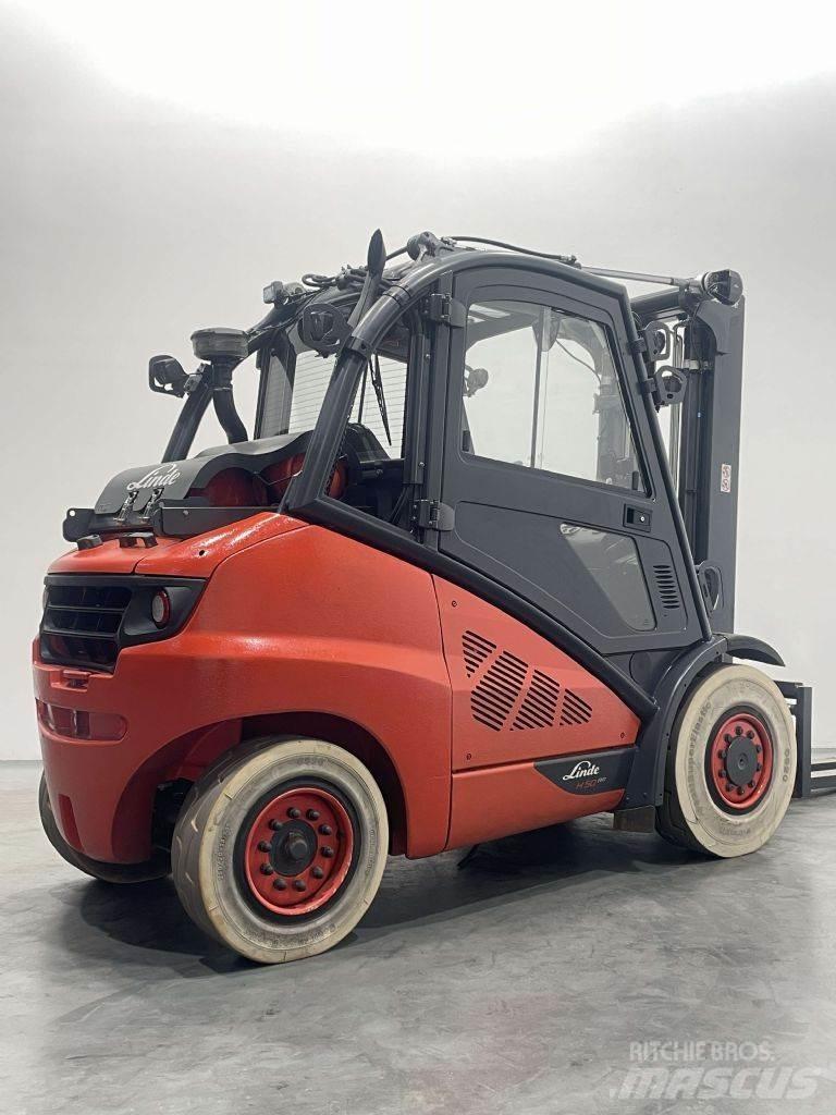 Linde H50T-02-394 LPG heftrucks
