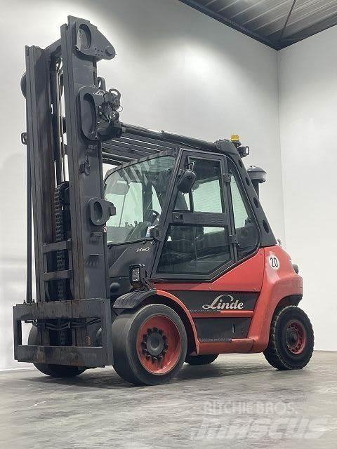 Linde H80D-02-396 Diesel heftrucks