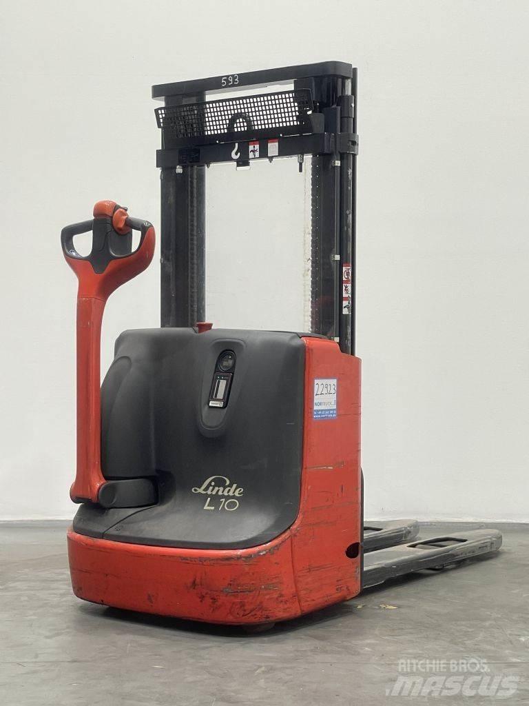 Linde L10 Stapelaar meeloop