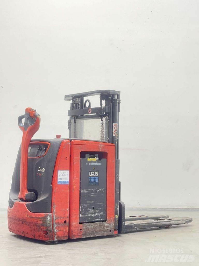 Linde L14-Li-Ion-1173 Stapelaar meeloop
