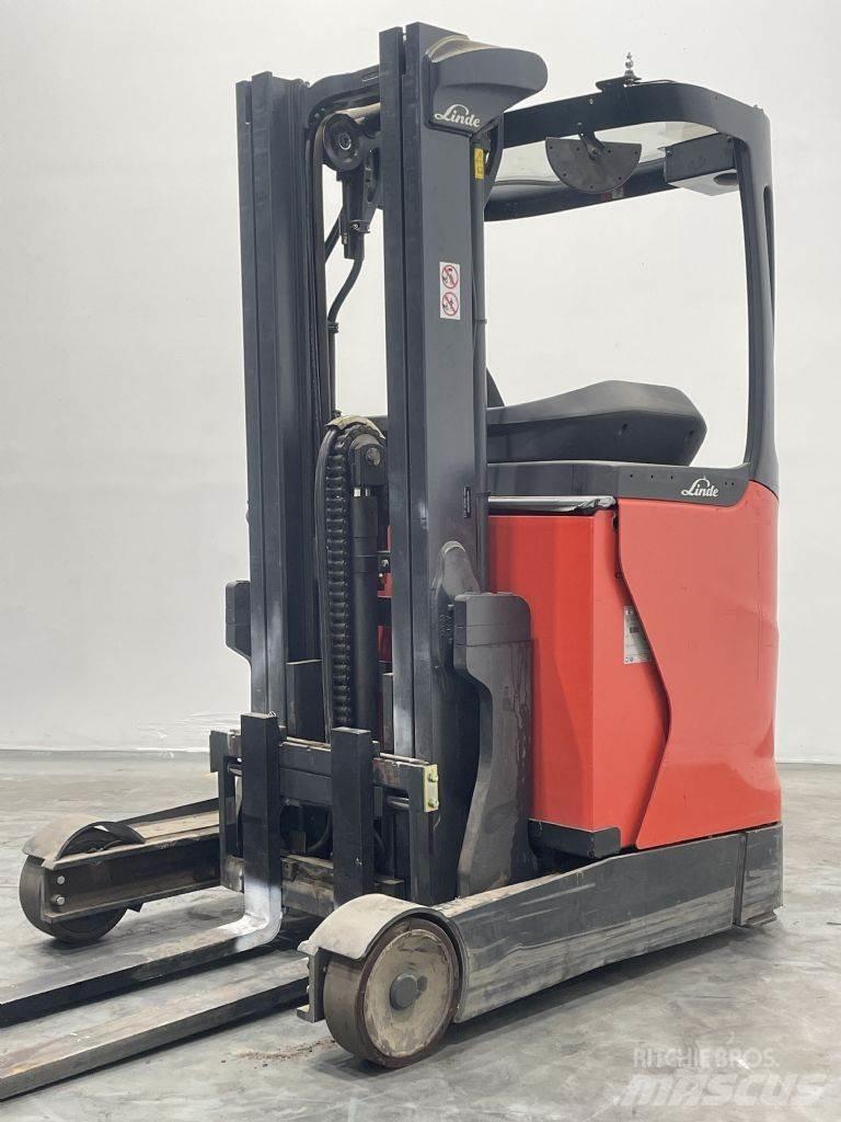 Linde R10B-01-1120 Reachtruck voor hoog niveau