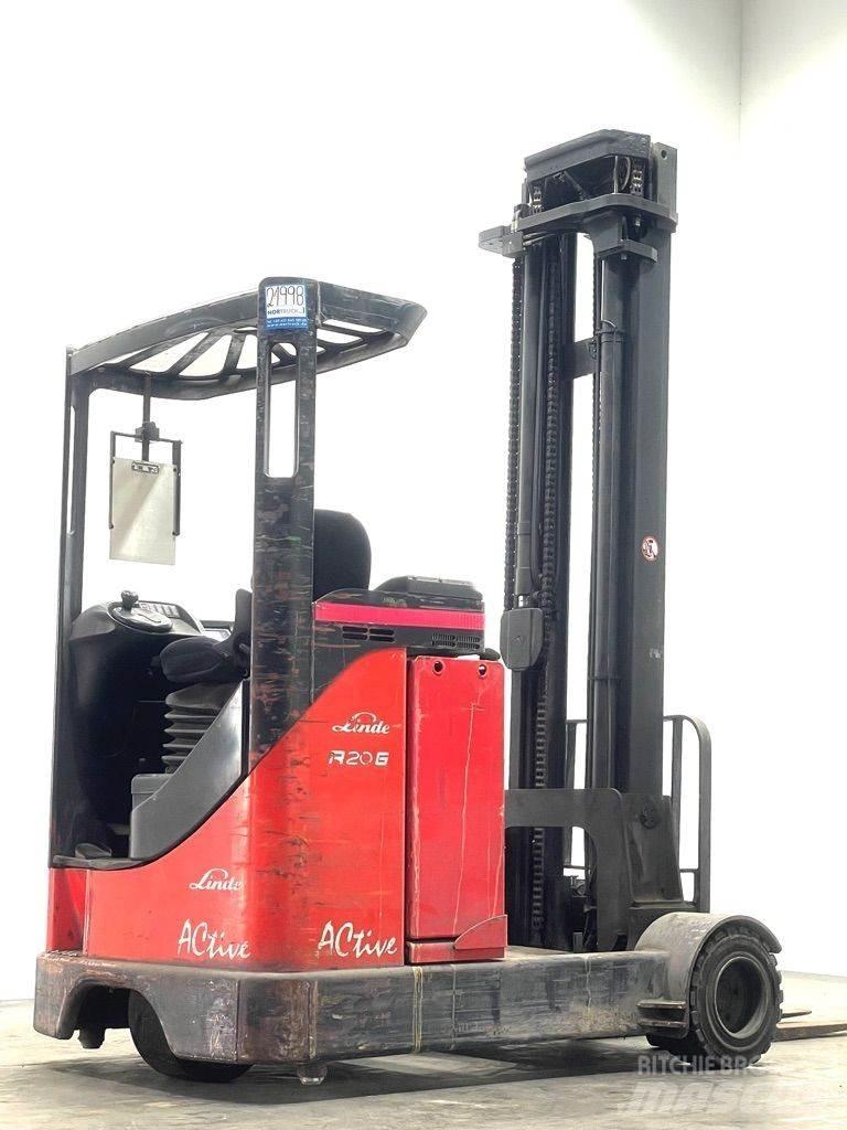 Linde R20G-115 Reachtruck voor hoog niveau