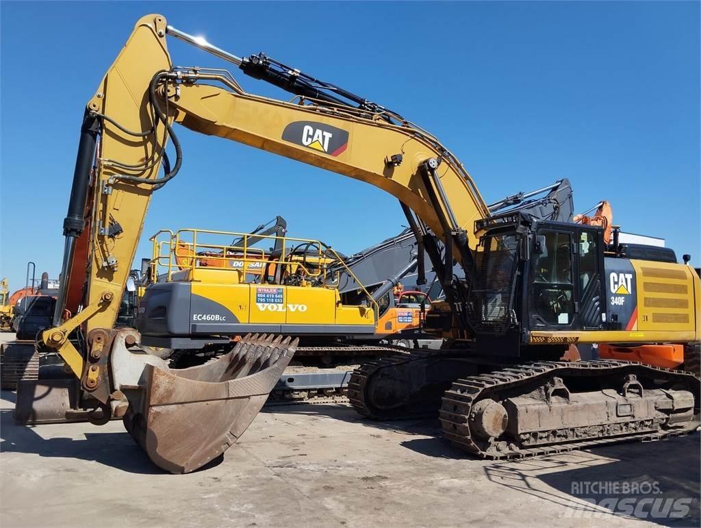 CAT 340F Rupsgraafmachines