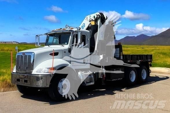 Peterbilt 348 Platte bakwagens