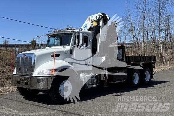 Peterbilt 348 Platte bakwagens