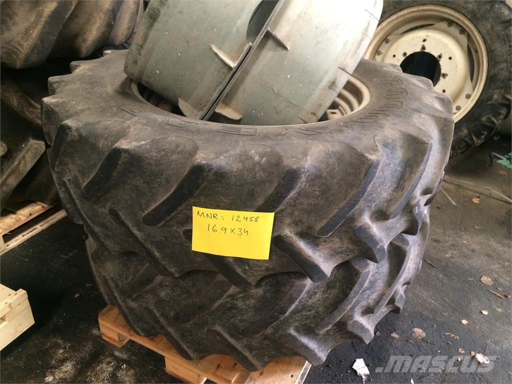  16.9x34 dubbelmontage Banden, wielen en velgen