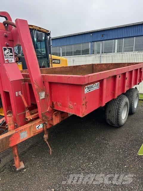 Bigab 8-12 VÄXLARVAGN Overige laad- en graafmachines