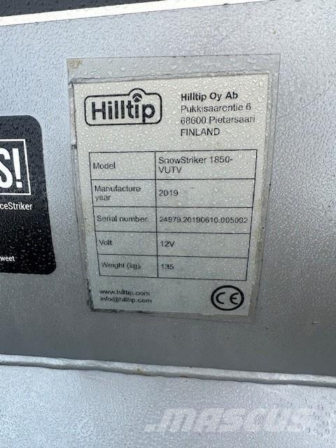 Hilltip 1850 VIKPLOG Sneeuwschuivers en -ploegen