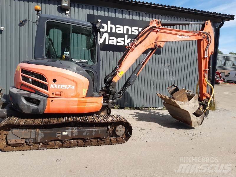Kubota KX 057 Rupsgraafmachines