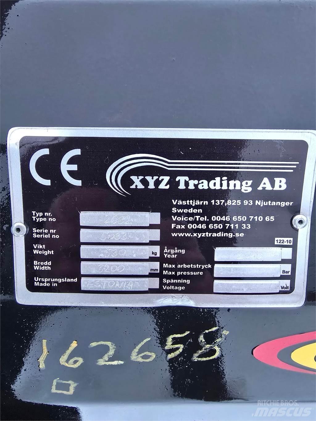 XYZ 2606 Sneeuwschuivers en -ploegen