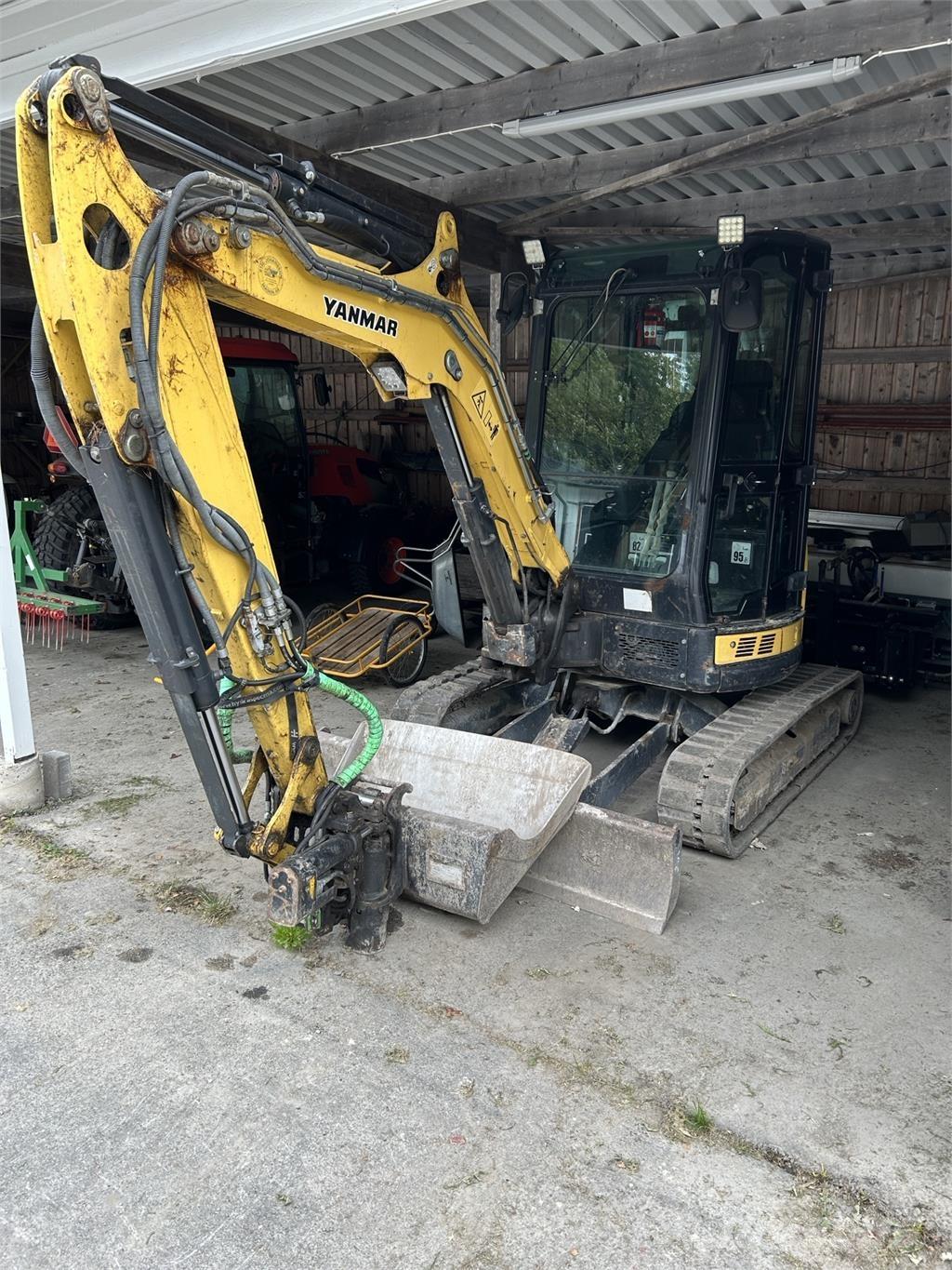 Yanmar VIO 38 GRÄVARE Wielladers