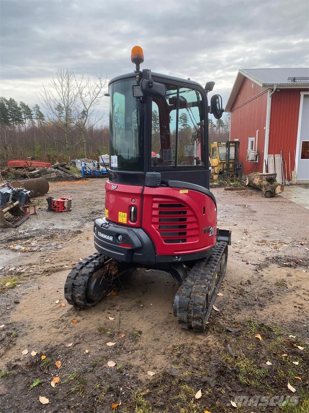 Yanmar VIO26 GRÄVARE Wielladers