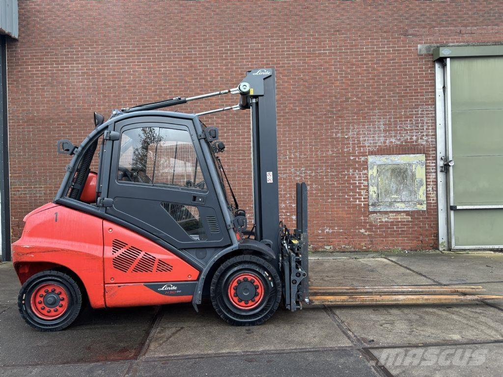Linde H50T-02/600 LPG heftrucks