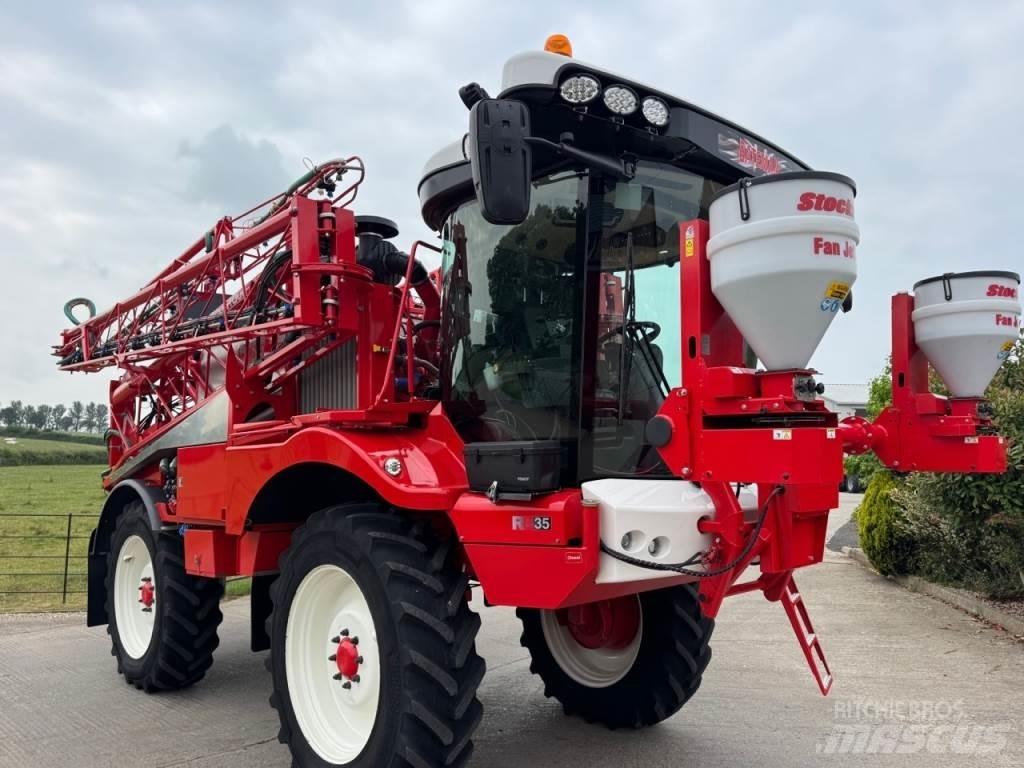 Bateman RB35 Gedragen spuitmachines