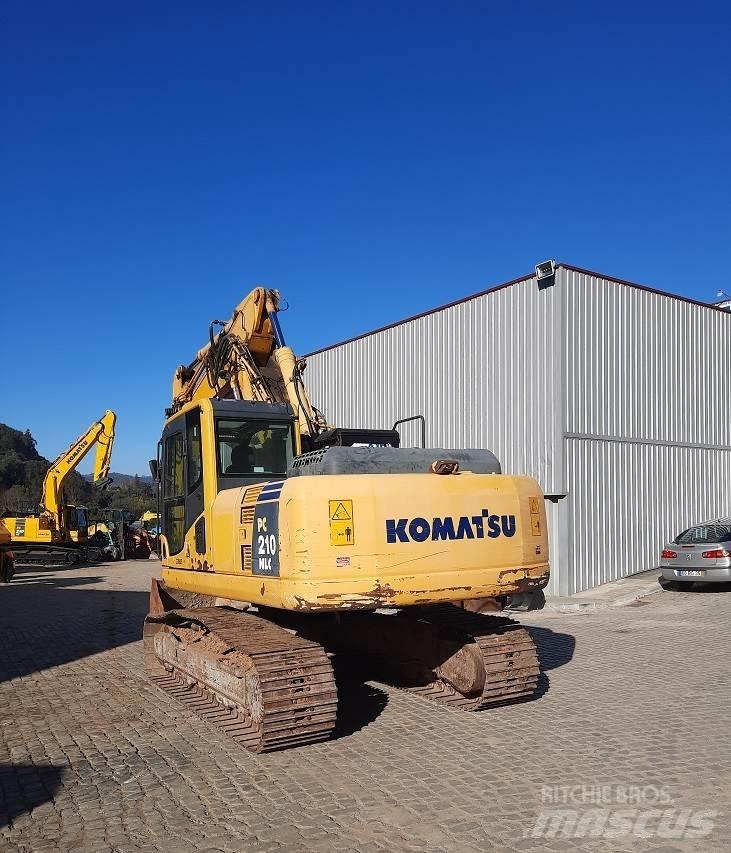 Komatsu PC210NLC-8K Rupsgraafmachines